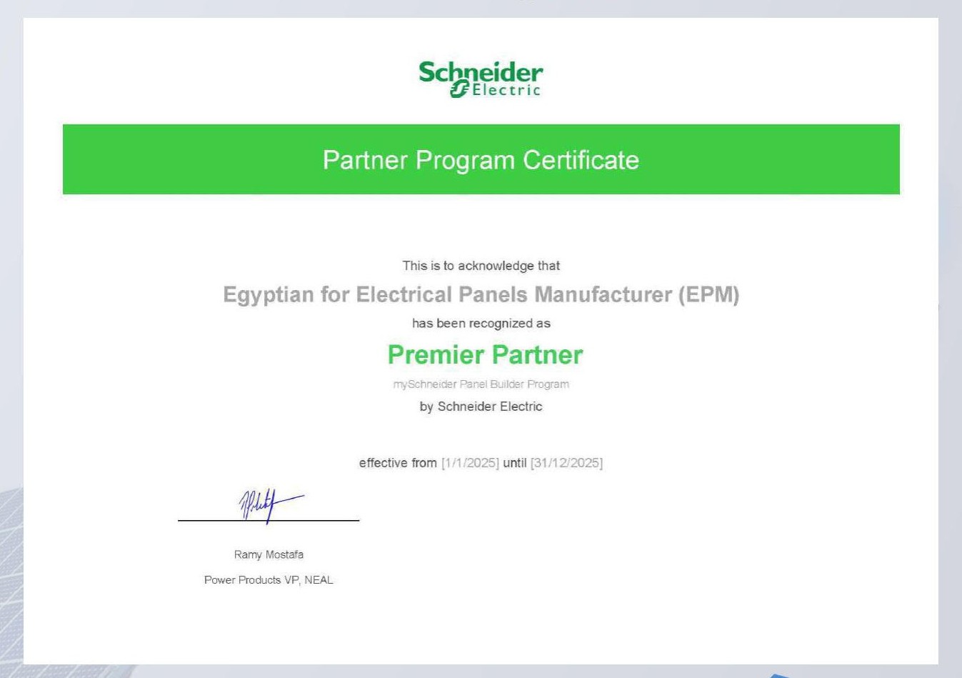 Certification 7